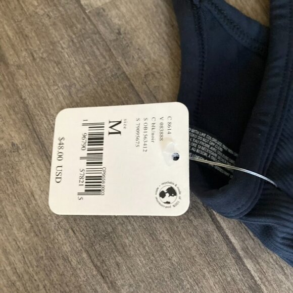 NWT FP Movement Instant Replay Black Bra Sz M - Picture 4 of 5